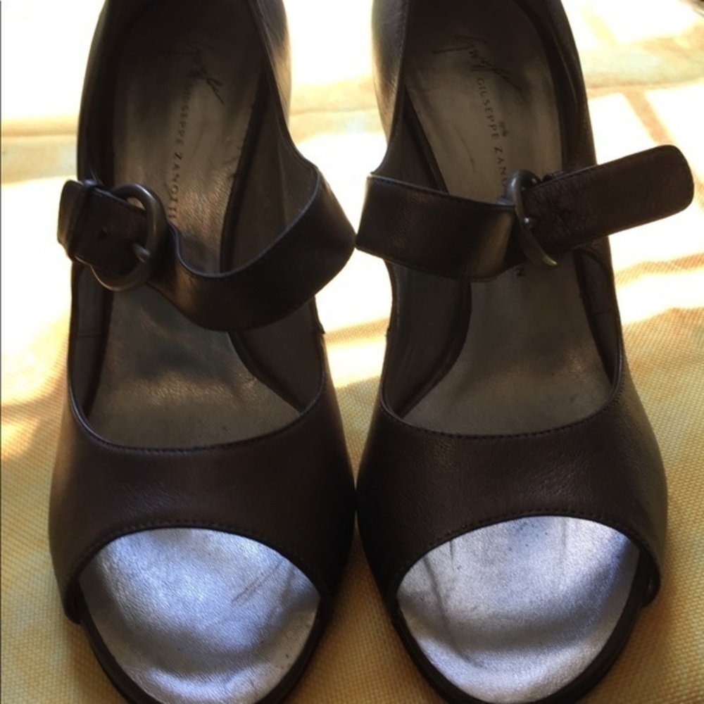 Guiseppe Zanotti pewter comfort style pumps sz 9.5 - Picture 8 of 8
